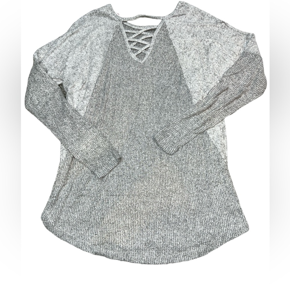 Juniors Contrast Cozy Top (M)